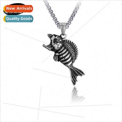 Excellent hip-hop set tide men eagle claw necklace retro pir