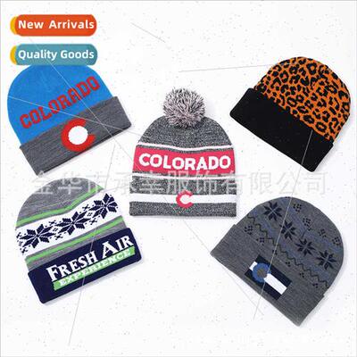 Stch Hat Fan Hat  Hat Multicolor Kn Hat Jacquard Hat