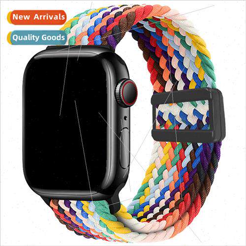 适用Apple S8 Watch BSE Stretch Nylon Magnetic Buckle Braided