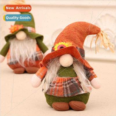 New Large Faceless Deep Forest Old Man Christmas Gnome Old M