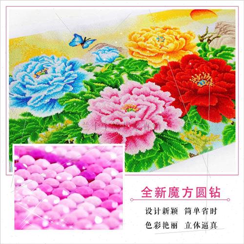 Car diamond painting full round diamond point diamond living