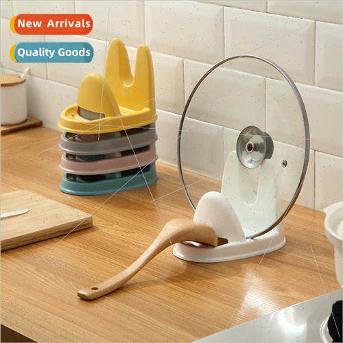 Kchen vertical pot lid rack Plastic spatula organizer househ