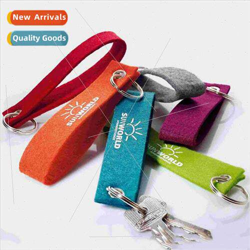 Felt Keychain Creative Felt Key Pendant  Chemical Fiber Felt