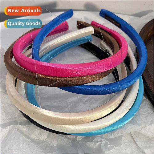 Sponge hair band whening ageing candy color fine hairpin glo