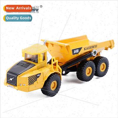 Alloy engineering vehicle model 1:87 loading unloading truck
