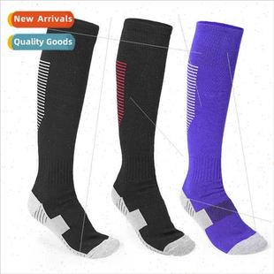 Soccer socks thickened towel bottom -slip stockings adult br