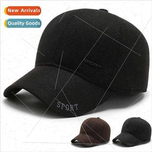 hat men protection aged duck ear elderly winter Middle fall