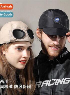 Autumn and winter pilot hat men and women outdoor motorcycle