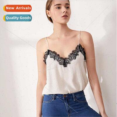 2024 lk camisole undershirt Lace sexy V-neck women inner loo