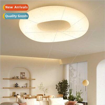 Cream wind donut ceiling light bedroom modern simple creativ
