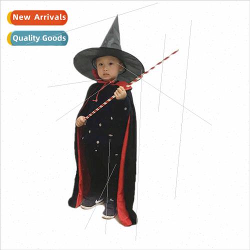 Halloween cloak cape children adult  magician permance costu