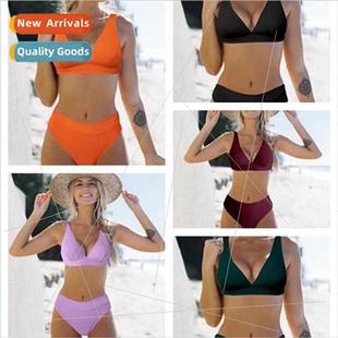waist bikini swimsu 2022Europe spl high sexy new