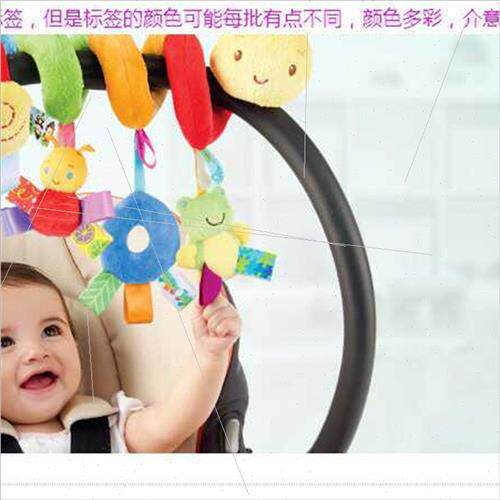 Baby toys newborn music bed around bed bell bed hanging soft