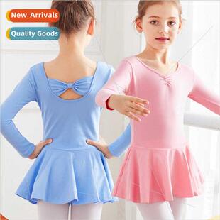 Childrens dance costumes fall and winter long-sleeved practi