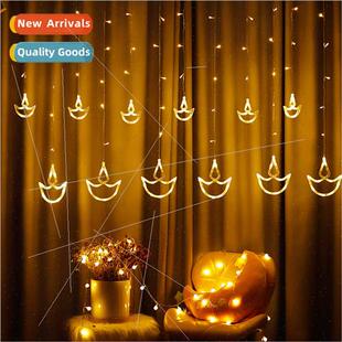 holiday indian row lig decoration colorful led lights
