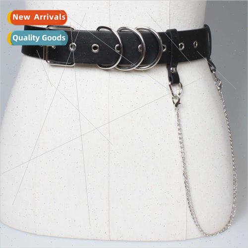 Belt female fashion 2020 chain punk ins jeans hundred decora
