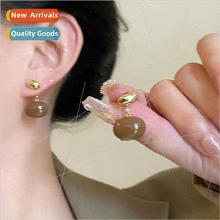 two wear Korea Meilad hun female Advanced earrings Meet bean