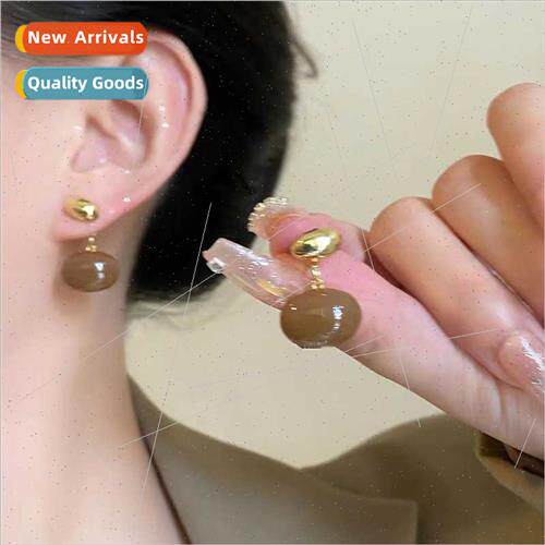 Meet Meilad Advanced two wear bean earrings female Korea hun