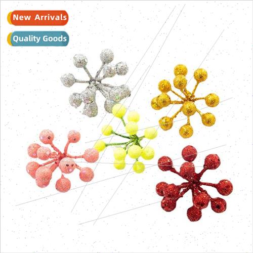 Christmas Decoration Wreath Foam Fru 15 Heads Fru Sprinkle S