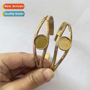 Round Europe Geometric Bracelet Blank diy jewelry accessori