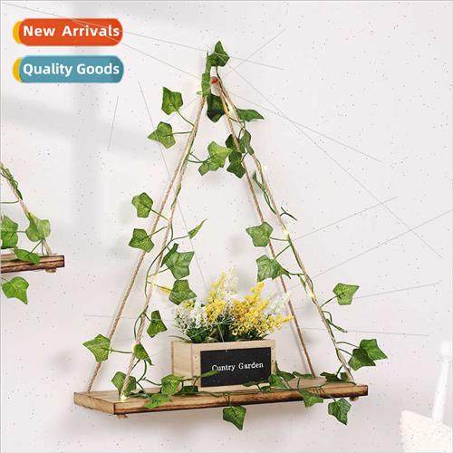 Furnure decorations wall hanging simulation spring vine led
