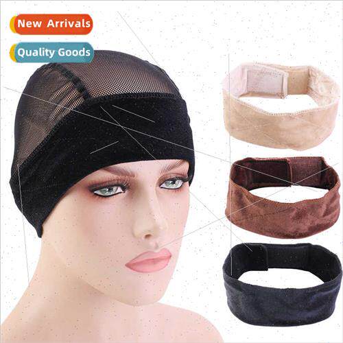 Korean velvet hair tie  wig wig fixed headb adjustable