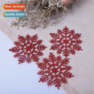 Christmas decorations acrylic 10CM snowflakes Christmas supp