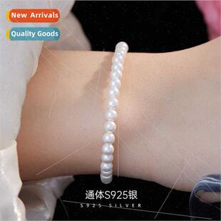 Pearls ins 925 Artificial Bracelet Women lver silver Crushed