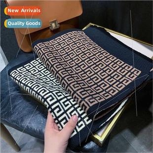 colorful winter tide Korea Japan plaid female scarf new