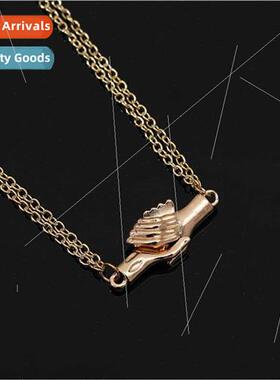 Hin HCouple Necklace Alloy Magnetic Pendant Personalised Cre
