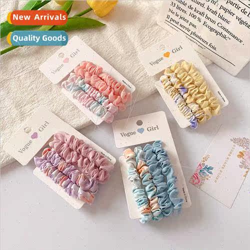 Summer chiffon high elastic small intestine hair band cute g