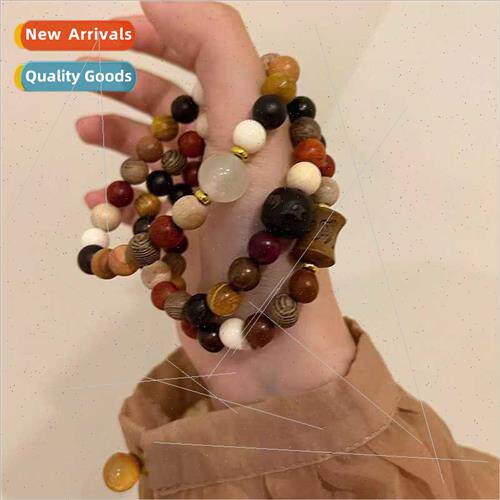 Anti-bodhi root multi asure beads beaded bracelet female 202