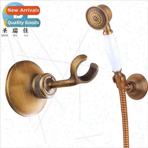 Europe antique shower handheld shower socket brass hspray sh