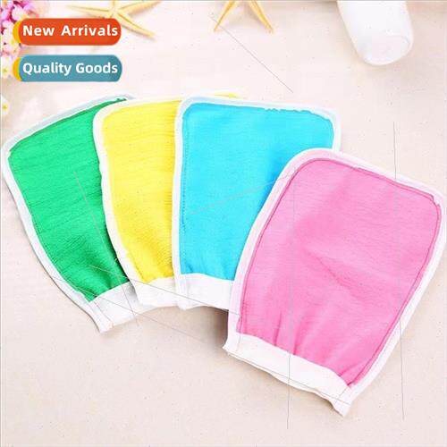 Bath Towel Powerful Mud Scrubbing Shower Artifacts Gray Scru