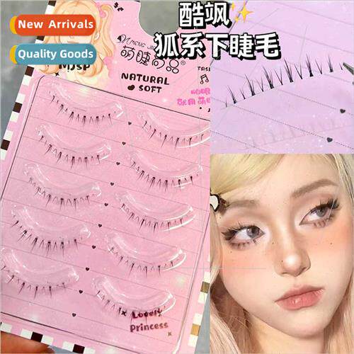Fox Tie Lower Eyelash Flu One Piece Hybrid Makeup Clear Stem