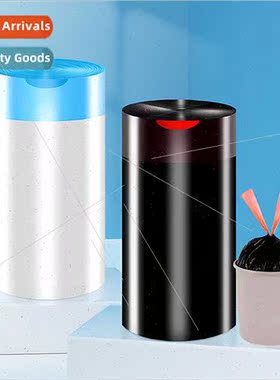 Drawstring garbage bags office household thickened handheld