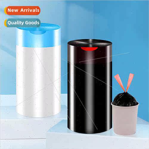Drawstring garbage bags office household thickened handheld