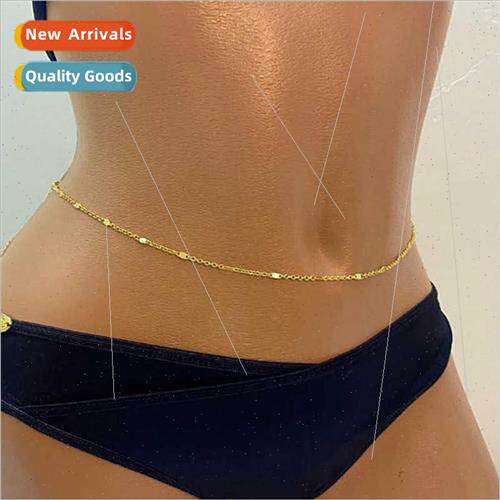 Europe bohemian summer set shooting metal chain body chain f