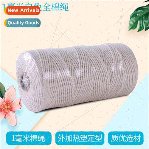 1mm White Cotton Rope Cotton Rope 适用DIY Making Wide range