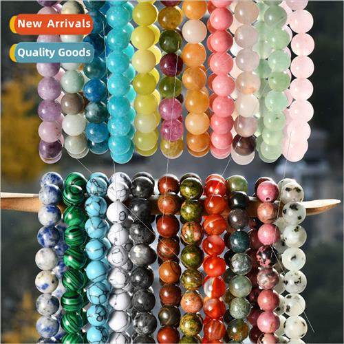 8mm round beads natural stone strings agate crystal beads br