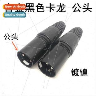 Caron head microphone plugs Ca 3 pole male mixer audio plugs