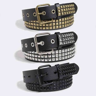 Nail Punk Street Ladies Scrap Square Handsome Fashion Basic