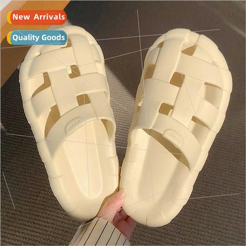 Women outside wear ad sh sense summer leisure sandals slippe图片