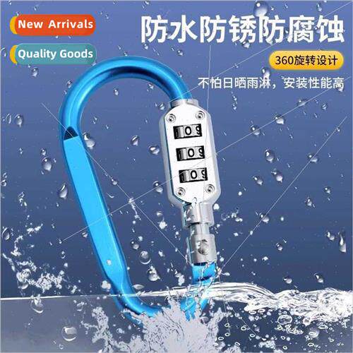 New thickened helmet combination lock multifunctional electr