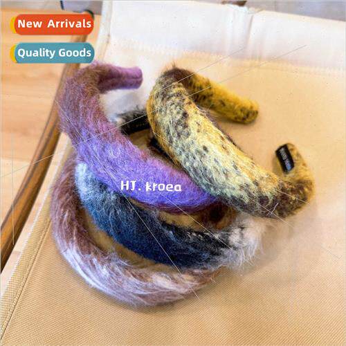 plush sponge hair bands in fall latte super warm healing sys