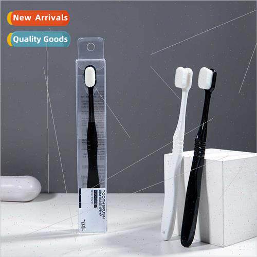 Black Whe Cloud Soft 10,000 Bristle Toothbrush ngle Pack Jap