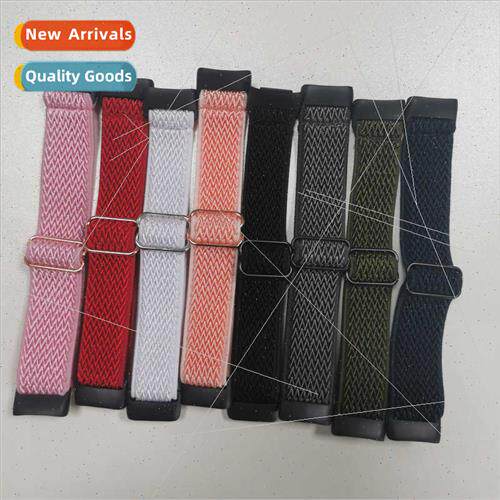 适用charge6 stretch nylon watch bsmall buckle wave pattern w