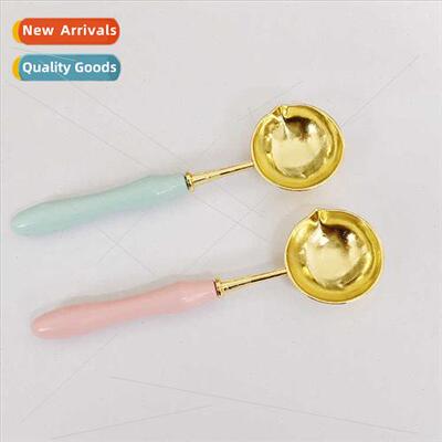 Fire Lacquer Wax Grain Seal Long Handle Spoon Aroma Whe Wax