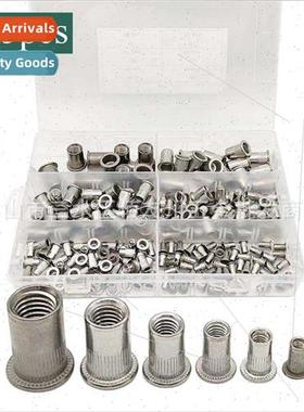 205pcs box Stainless Steel Rivet Nut M3-M10 Combination Box