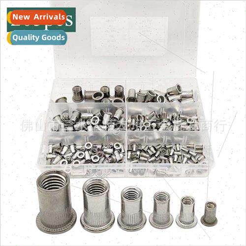 205pcs box Stainless Steel Rivet Nut M3-M10 Combination Box